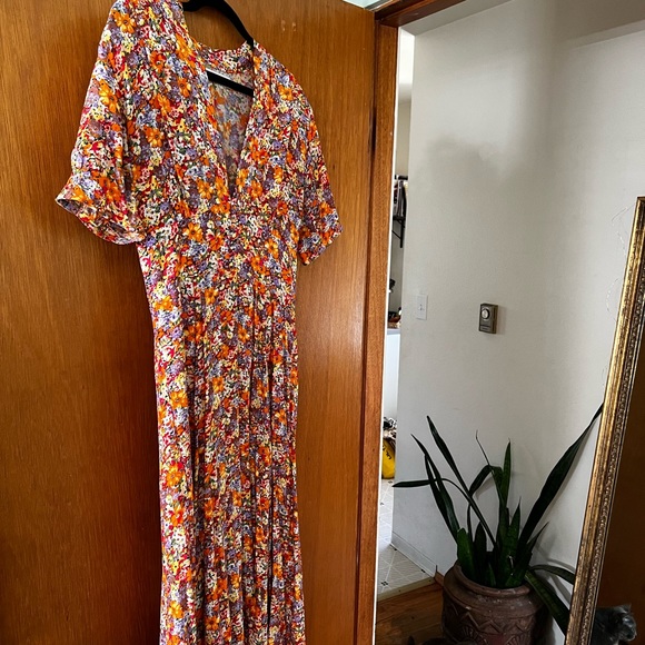Faithfull The Brand, midi dress , size 6 - Picture 1 of 5